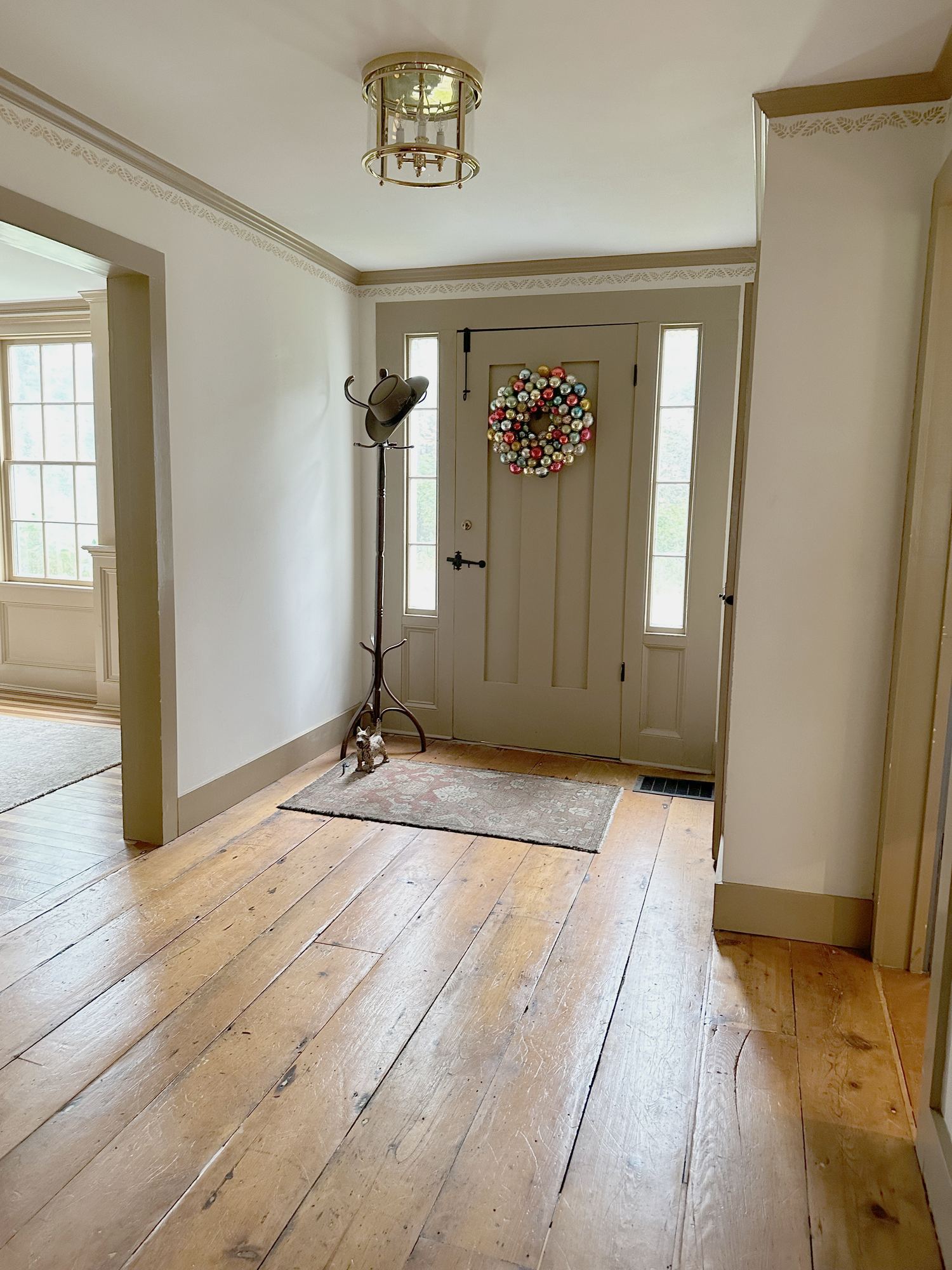 the front hall