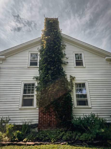 the chimney