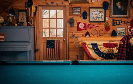 the barn