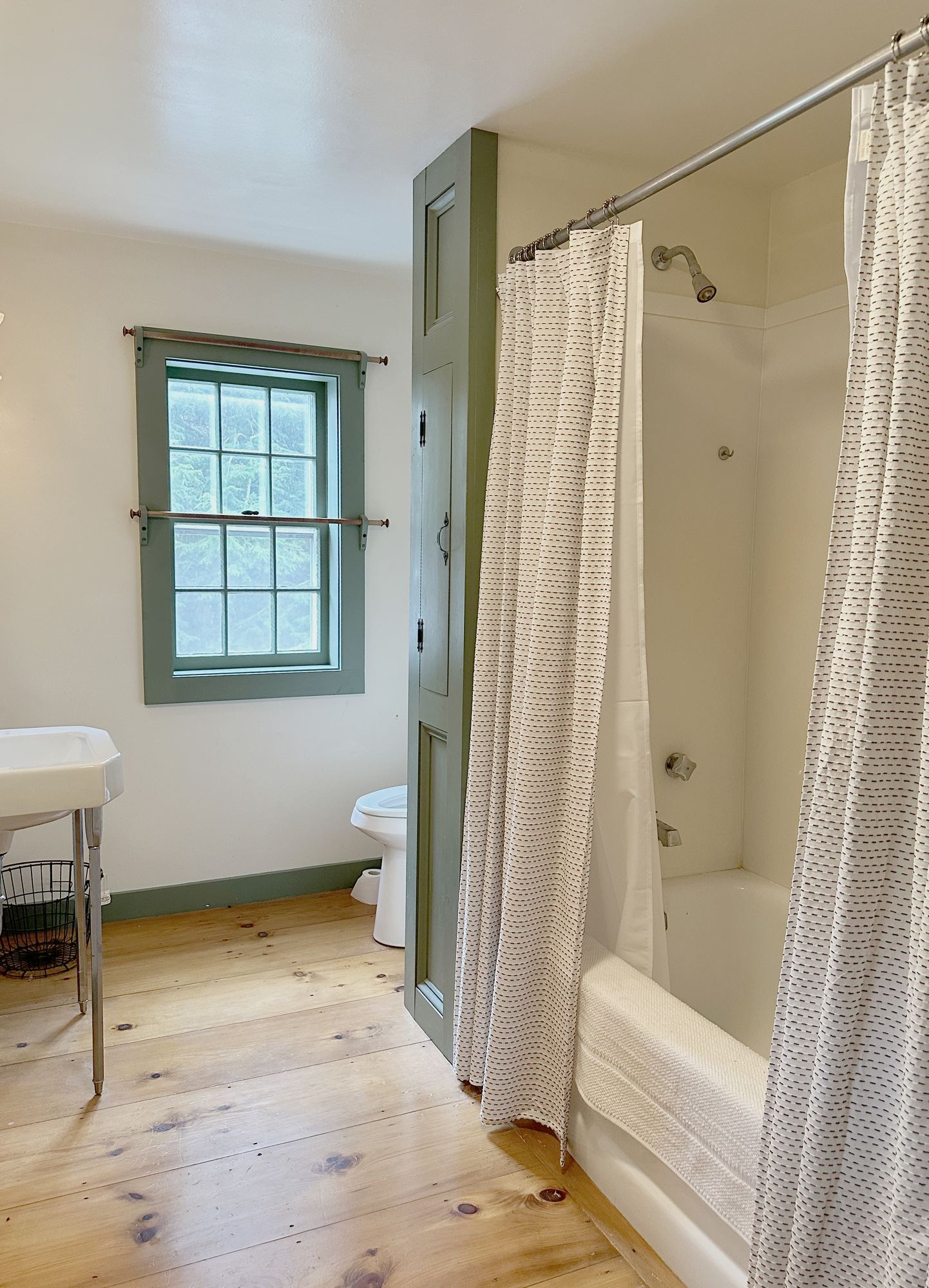 the hall bath